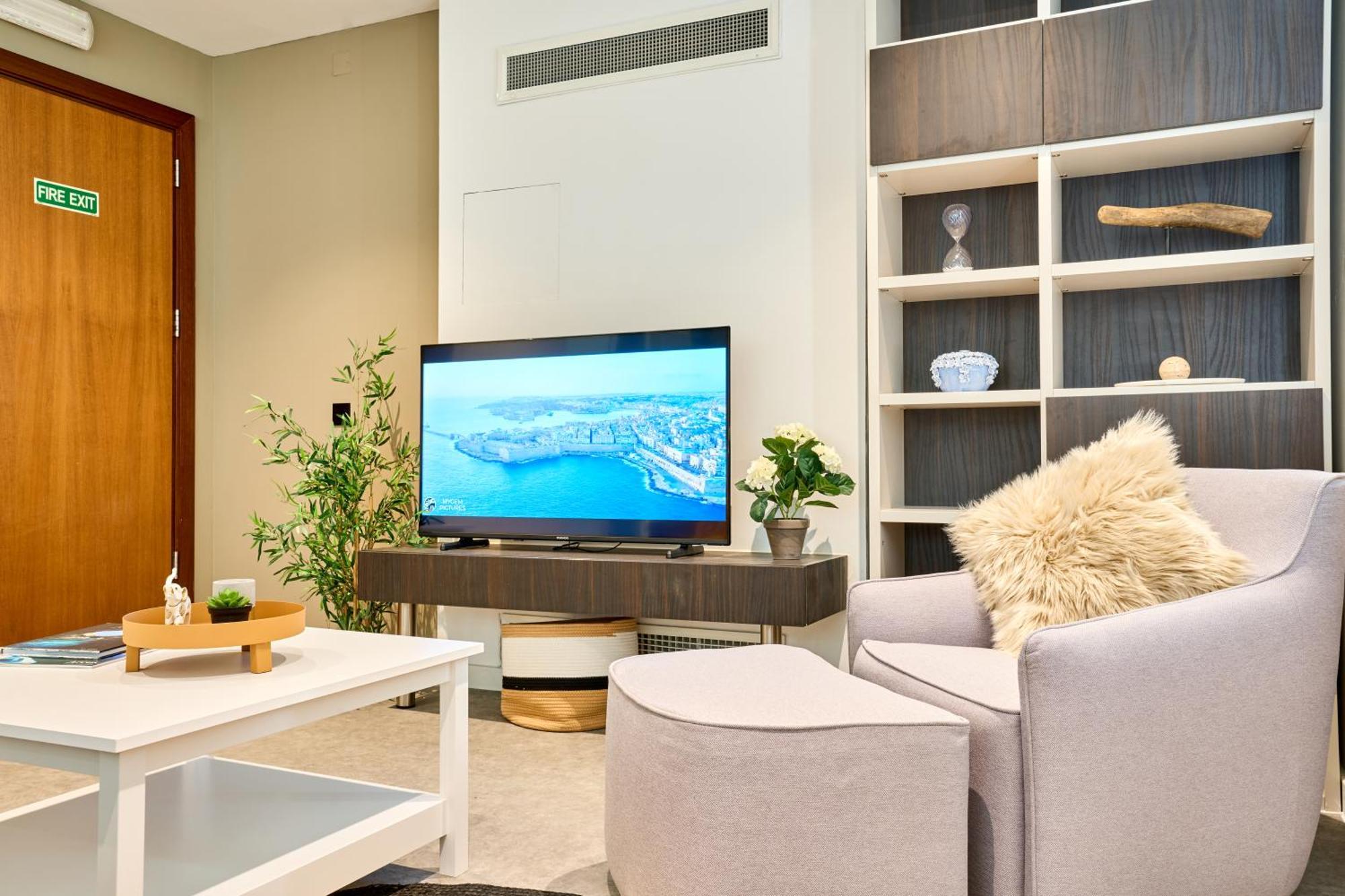 Stylish Apartment In Tigne Point 슬리에마 외부 사진