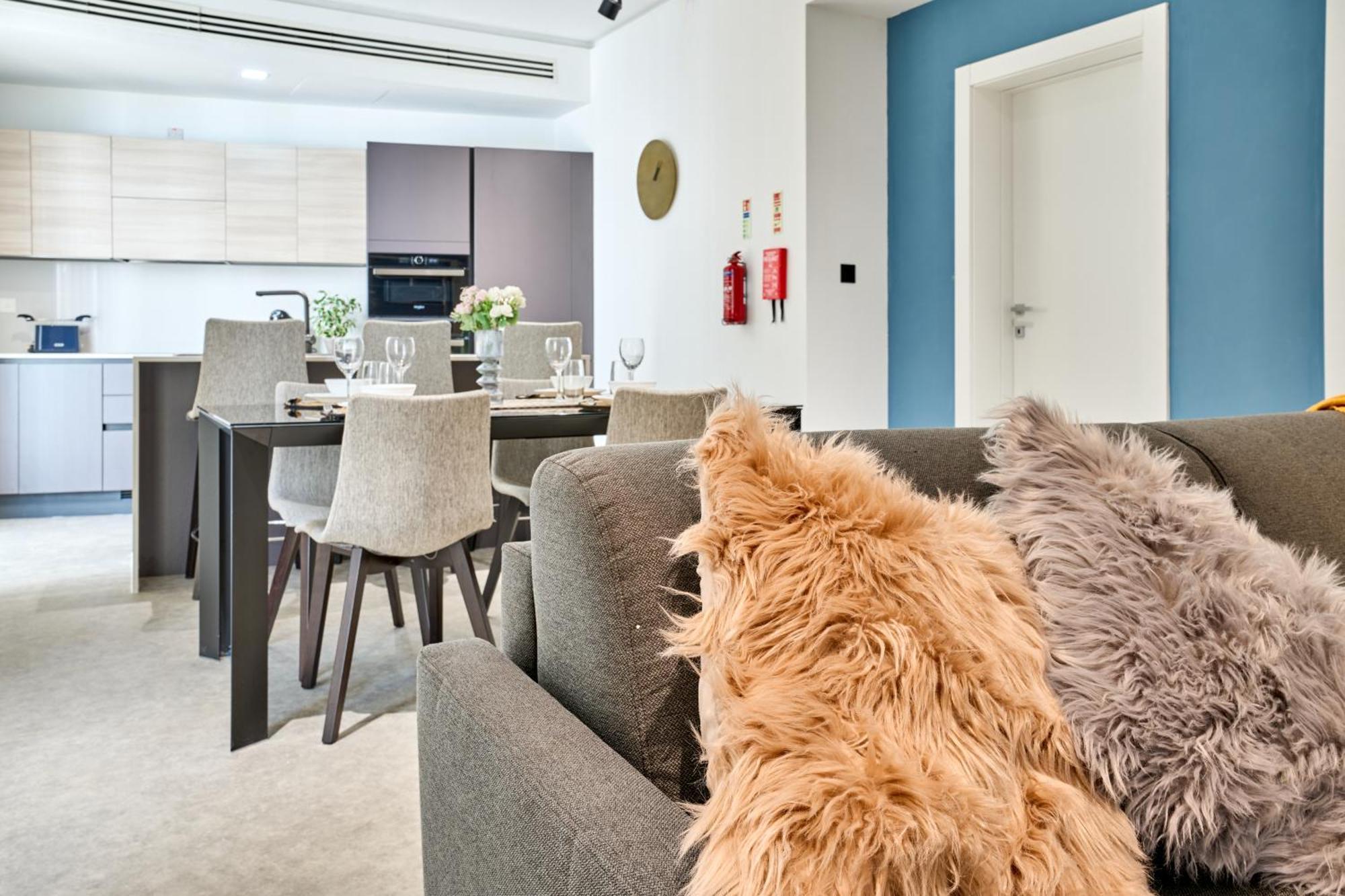 Stylish Apartment In Tigne Point 슬리에마 외부 사진